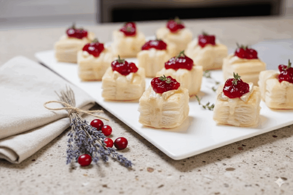 Fingerfood zum Anbeißen: Blätterteig-Häppchen mit Camembert 28 Generated Image October 16 2025 5 04PM