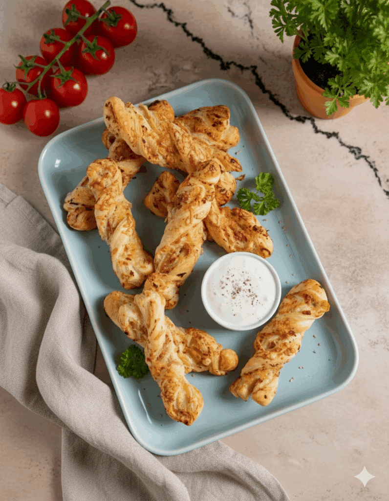 Schinken-Frischkäse-Stangen aus Blätterteig – das perfekte schnelle Fingerfood 28 Generated Image October 29 2025 10 36AM