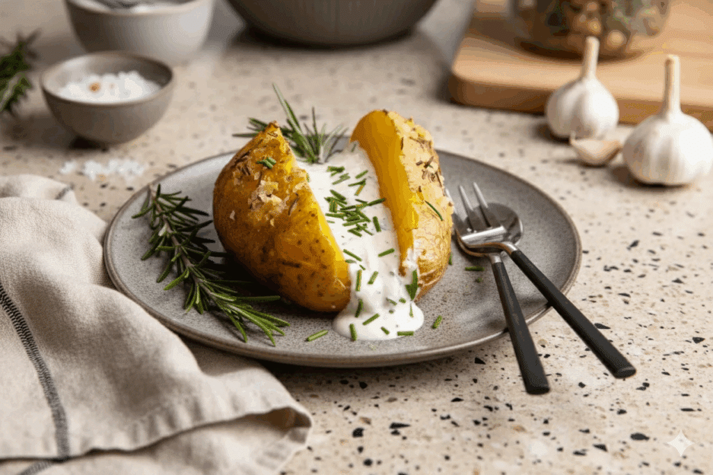 Ofenkartoffel aus der Heißluftfritteuse – das einfache Rezept für Genießer 28 Generated Image November 03 2025 11 18AM