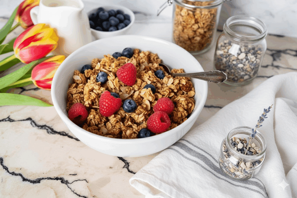Granola selber machen – knusprig, gesund & in nur 10 Minuten gemixt! 28 Generated Image November 06 2025 3 58PM