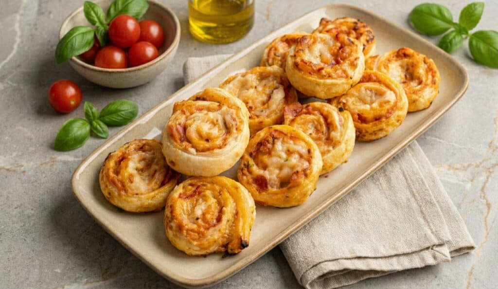 Einfache Pizzaschnecken aus Blätterteig für jede Gelegenheit 30 5873112089746934573 121