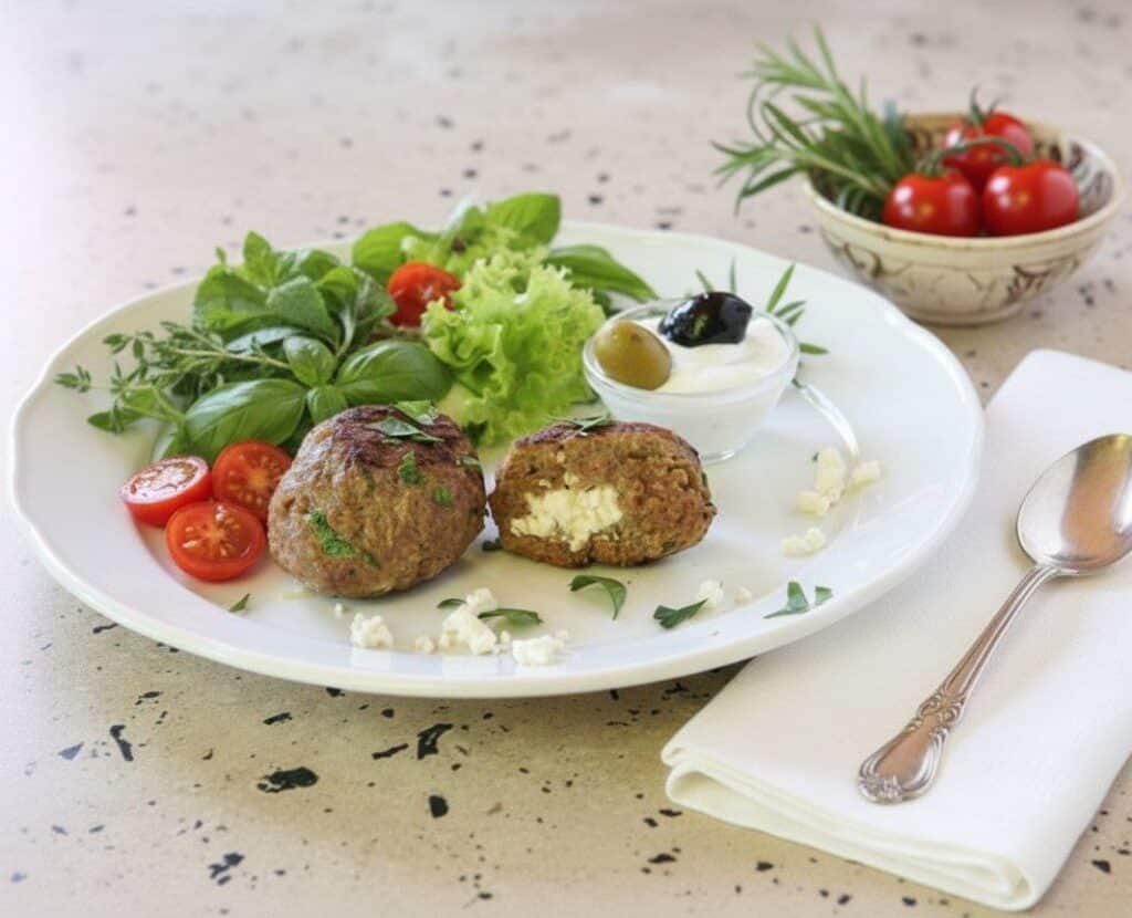 Bifteki mit cremiger Schafskäsefüllung – griechischer Genuss für zu Hause 30 5906796092320320304 121