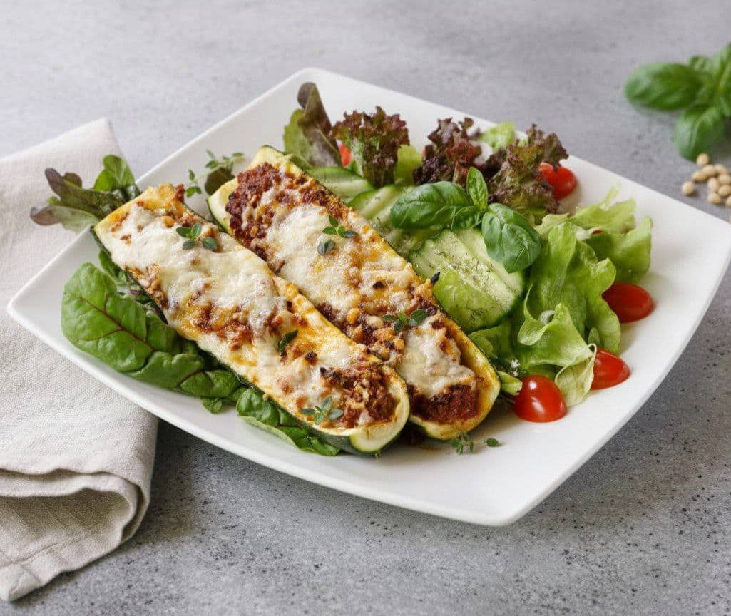 Gefüllte Zucchini mit Hackfleisch – schnell, gesund und lecker 30 5906796092320320346 121