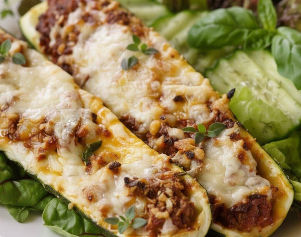 Gefüllte Zucchini mit Hackfleisch – schnell, gesund und lecker 31 5906796092320320347 121
