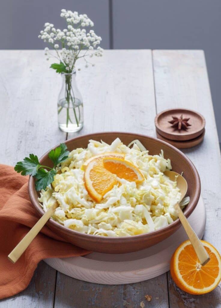 Knackiger Chinakohlsalat mit schnellem Frucht-Dressing 28 5936219723559275414 121