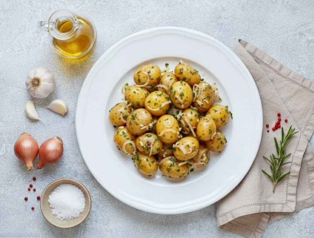 Kartoffelsalat mit Sherry-Senf-Dressing: Einfach, lecker und schnell zubereitet 28 5953808319011032400 121