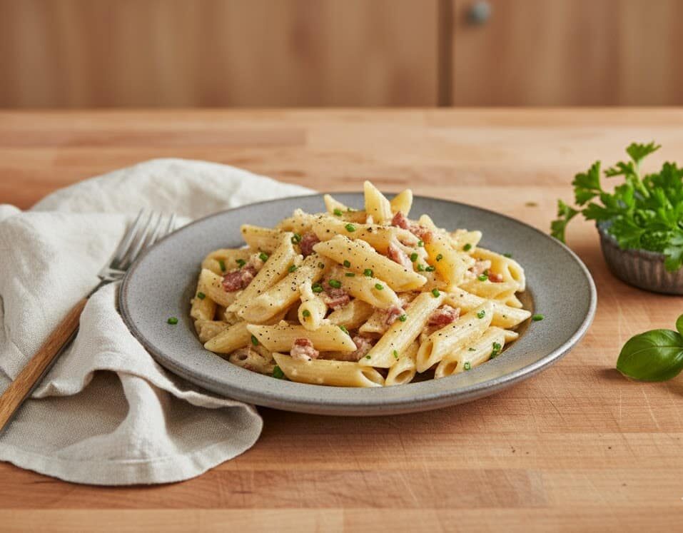 Cremige Schinkennudeln mit Käse – Schnell, Einfach und Unwiderstehlich 30 unnamed 30 e1771998292352