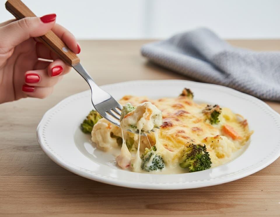 Gemüse-Kartoffel-Auflauf mit Brokkoli und Karotten überbacken 31 unnamed 35 e1772000329966