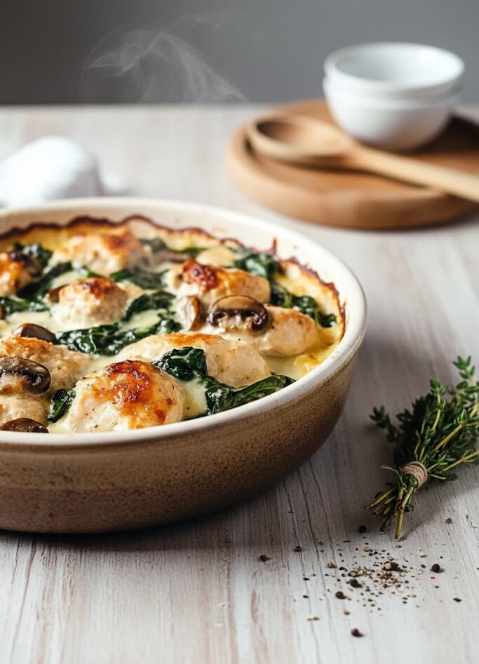 Low Carb Hähnchen-Spinat-Pilz-Auflauf – Einfach, Schnell und Lecker 30 unnamed 54 e1772008172205