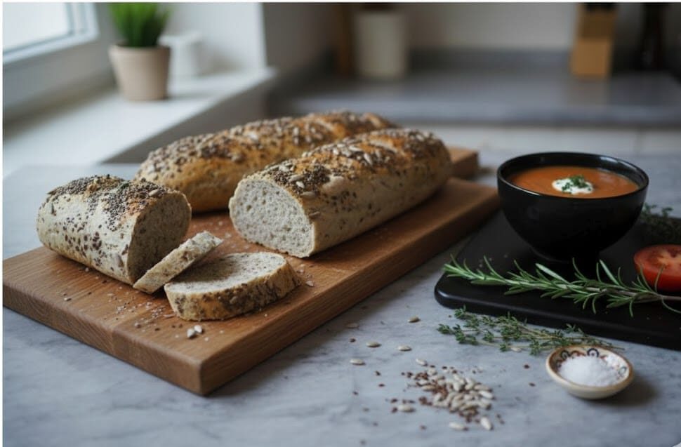 Kerniges Dinkel-Körner-Baguette mit gerösteter Tomatensuppe für die Feiertage 30 unnamed 68 e1771829451219