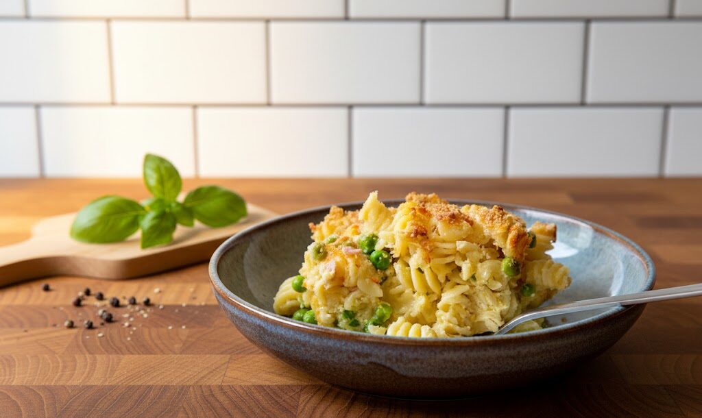 Herzhaftes Nudelgratin mit Erbsen und Kochschinken 30 unnamed 80 e1771834717701