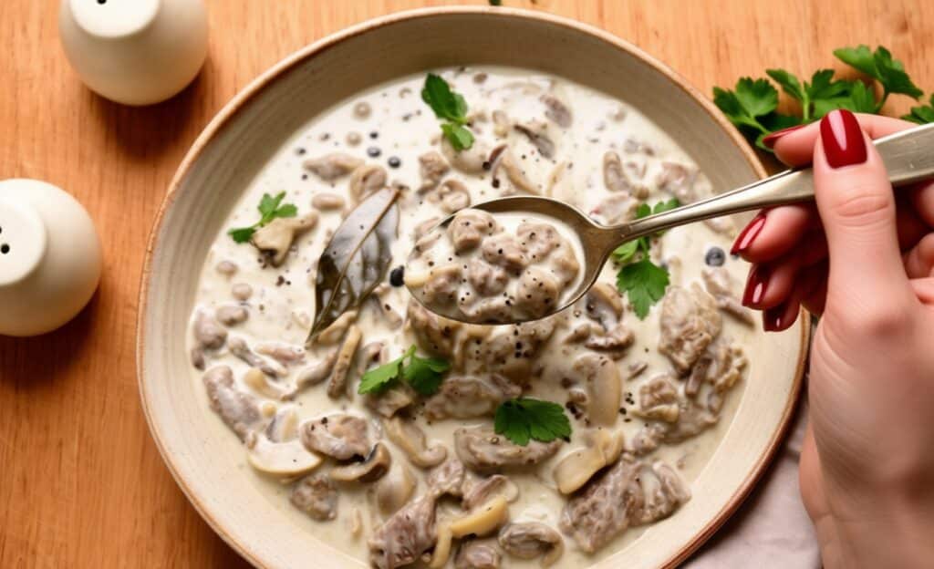 Cremiges Hähnchengeschnetzeltes mit Reis – einfaches Familiengericht 31 1772354257459 019ca88b a232 75fb ae67 12db5b5bf8a4