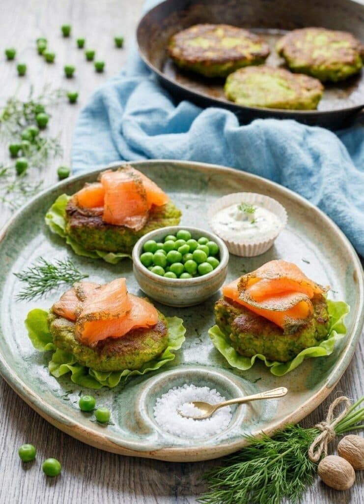 Knusprige Erbsenbratlinge mit Räucherlachs – gesund und vielseitig 30 5852730764825398560 121